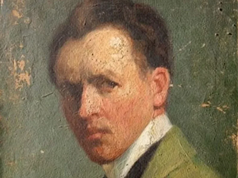 1881-Sándor Szopos - Autoritratto, 1910